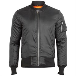 Куртка летная Basic Bomber Surplus Black 20-3530-03 - фото 14776