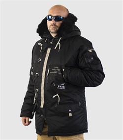 Куртка аляска Apolloget Sapporo Black sapporo_black - фото 18615