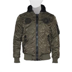 Куртка MA-1 Hooded Airborne Olive Camo XMJ-87012OC - фото 19591