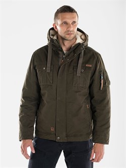 Куртка утепленная COZY Short Jacket 321 темно-оливковый TFJ20140012 - фото 21301