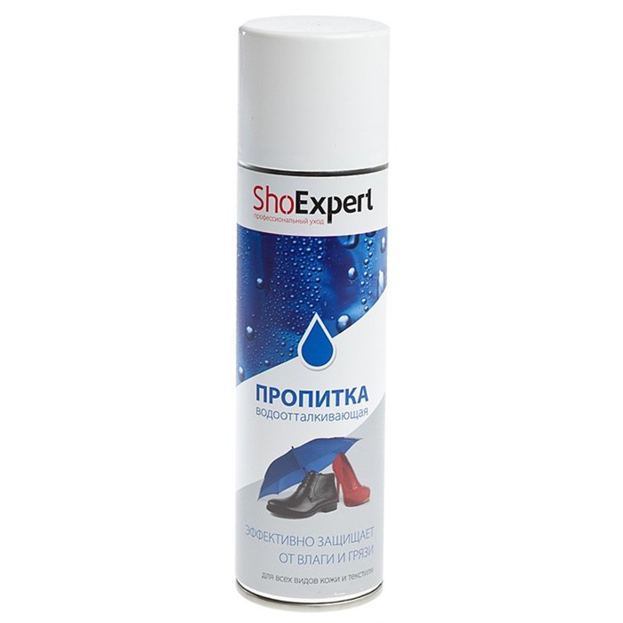 Пропитка водоотталкивающая SHOExpert аэрозоль 250мл 12-П40299_5 - фото 25490