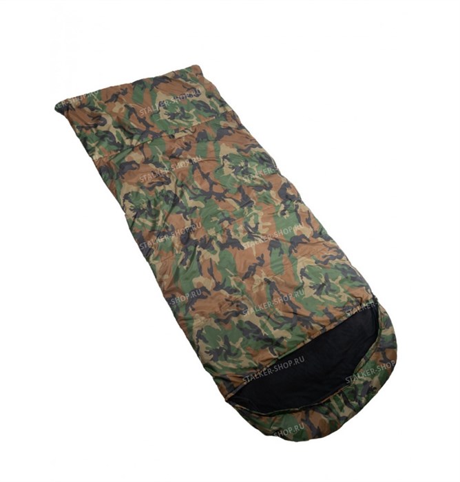 Спальный мешок Stalker Military до -5 woodland ssh-1005-5_wood - фото 27427