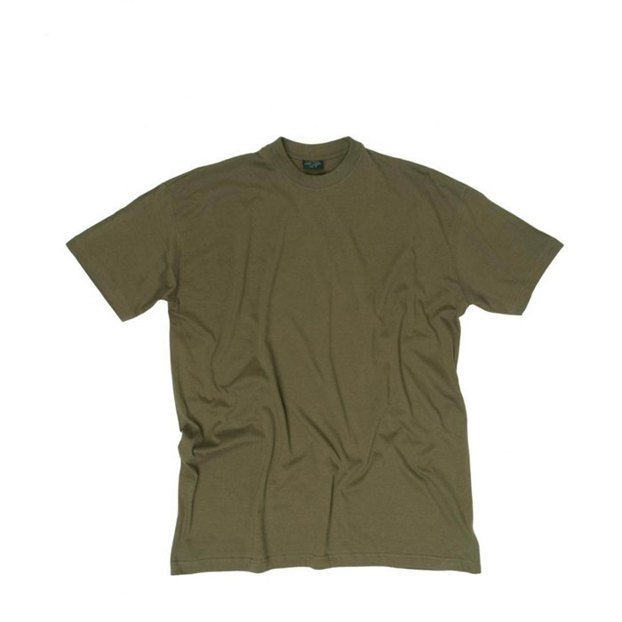 Футболка 100% хлопок олива T-SHIRT_OLIVE - фото 31252