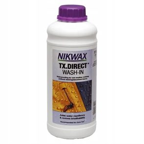 Водоотталкивающая пропитка для мембранных тканей Nikwax TX Direct Wash-in 1л 39578_1