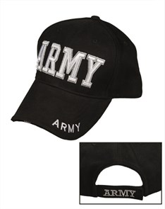 Кепка бейсболка Army black 12318310