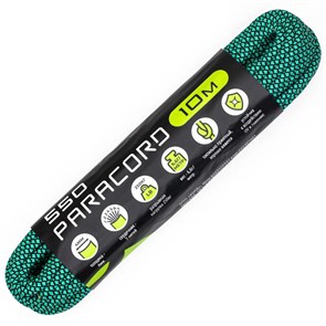 Шнур паракорд 550 Cord nylon 10м teal snake 100906