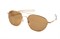 Очки с чехлом G.I. Type Pilot's Aviator Brown Gold 10804BG - фото 13923
