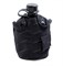 Фляга пластиковая 1л в чехле с кружкой black rep-029black - фото 17512