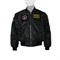 Куртка MA-1 Flight Jacket With Patches Black 7250 - фото 20973