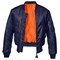 Куртка летная бомбер MA-1 Brandit Navy 3149-168 - фото 21077