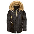 Куртка аляска N-3B Inclement Parka Black Alpha MJN44512B - фото 25760