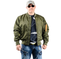 Куртка B-17 Army Green/Orange B-17-AG - фото 30093
